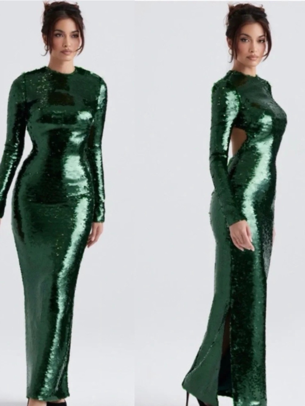 House of CB Belle Sequin Gown